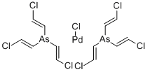 PALLADOUSCHLORIDE,BIS(TRI-BETA-CHLOROVINYL)ARSINE) CAS#: 64047-29-6