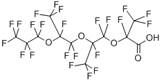 PERFLUORO(2,5,8-TRIMETHYL-3,6,9-TRIOXADECANOIC) ACID CAS#: 65294-16-8