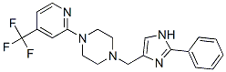 PIPERAZINE, 1-[(2-PHENYL-1H-IMIDAZOL-4-YL)METHYL]-4-[4-(TRIFLUOROMETHYL)-2-PYRIDINYL]- CAS#: 698973-94-3