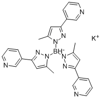 POTASSIUM HYDROTRIS(3-(3-PYRIDYL)-5-METHYLPYRAZOL-1-YL)BORATE CAS#: 184032-06-2