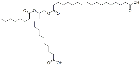 PROPYLENE GLYCOL DICAPRYLATE/DICAPRATE CAS#: 68988-72-7