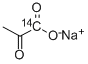 PYRUVIC ACID, SODIUM SALT, [1-14C]- CAS#: 7540-66-1