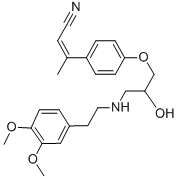 Pacrinolol CAS#: 65655-59-6