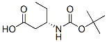 Pentanoic acid, 3-[[(1,1-dimethylethoxy)carbonyl]amino]-, (3S)- (9CI) CAS#: 183990-48-9