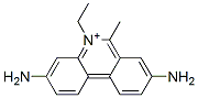 Phenanthridinium, 3,8-diamino-5-ethyl-6-methyl- CAS#: 62895-25-4