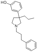 Phenol, 3-(1-(3-phenylpropyl)-3-propyl-3-pyrrolidinyl)- CAS#: 69382-05-4