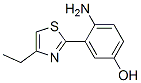 Phenol, 4-amino-3-(4-ethyl-2-thiazolyl)- (9CI) CAS#: 658076-59-6