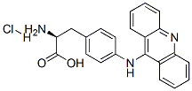 Phenylalanine, 4-(9-acridinylamino)-, monohydrochloride CAS#: 64895-15-4
