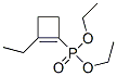 Phosphonic acid, (2-ethyl-1-cyclobuten-1-yl)-, diethyl ester (9CI) CAS#: 500545-58-4