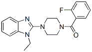 Piperazine, 1-(1-ethyl-1H-benzimidazol-2-yl)-4-(2-fluorobenzoyl)- (9CI) CAS#: 604741-80-2
