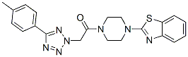 Piperazine, 1-(2-benzothiazolyl)-4-[[5-(4-methylphenyl)-2H-tetrazol-2-yl]acetyl]- (9CI) CAS#: 606097-27-2