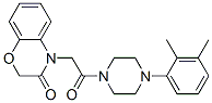 Piperazine, 1-[(2,3-dihydro-3-oxo-4H-1,4-benzoxazin-4-yl)acetyl]-4-(2,3-dimethylphenyl)- (9CI) CAS#: 606118-30-3