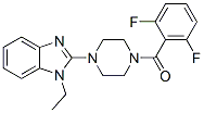 Piperazine, 1-(2,6-difluorobenzoyl)-4-(1-ethyl-1H-benzimidazol-2-yl)- (9CI) CAS#: 604741-93-7