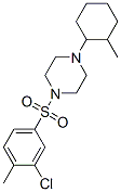 Piperazine, 1-[(3-chloro-4-methylphenyl)sulfonyl]-4-(2-methylcyclohexyl)- (9CI) CAS#: 606133-29-3