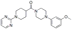 Piperazine, 1-(3-methoxyphenyl)-4-[[1-(2-pyrimidinyl)-4-piperidinyl]carbonyl]- (9CI) CAS#: 605621-27-0