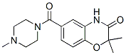 Piperazine, 1-[(3,4-dihydro-2,2-dimethyl-3-oxo-2H-1,4-benzoxazin-6-yl)carbonyl]-4-methyl- (9CI) CAS#: 604758-59-0