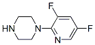 Piperazine, 1-(3,5-difluoro-2-pyridinyl)- (9CI) CAS#: 683241-04-5