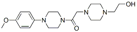 Piperazine, 1-[[4-(2-hydroxyethyl)-1-piperazinyl]acetyl]-4-(4-methoxyphenyl)- (9CI) CAS#: 604762-71-2