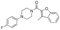Piperazine, 1-(4-fluorophenyl)-4-[(3-methyl-2-benzofuranyl)carbonyl]- (9CI) CAS#: 588676-08-8