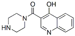 Piperazine, 1-[(4-hydroxy-3-quinolinyl)carbonyl]- (9CI) CAS#: 604772-60-3