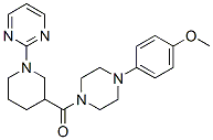 Piperazine, 1-(4-methoxyphenyl)-4-[[1-(2-pyrimidinyl)-3-piperidinyl]carbonyl]- (9CI) CAS#: 605623-75-4