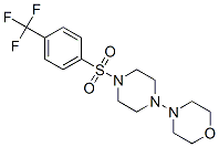 Piperazine, 1-(4-morpholinyl)-4-[[4-(trifluoromethyl)phenyl]sulfonyl]- (9CI) CAS#: 606132-06-3