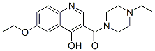 Piperazine, 1-[(6-ethoxy-4-hydroxy-3-quinolinyl)carbonyl]-4-ethyl- (9CI) CAS#: 604773-05-9