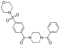 Piperazine, 1-benzoyl-4-[4-(4-morpholinylsulfonyl)benzoyl]- (9CI) CAS#: 606136-30-5