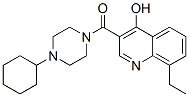 Piperazine, 1-cyclohexyl-4-[(8-ethyl-4-hydroxy-3-quinolinyl)carbonyl]- (9CI) CAS#: 604773-80-0