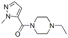 Piperazine, 1-ethyl-4-[(1-methyl-1H-pyrazol-5-yl)carbonyl]- (9CI) CAS#: 515121-66-1