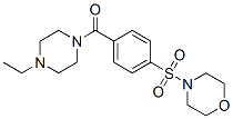 Piperazine, 1-ethyl-4-[4-(4-morpholinylsulfonyl)benzoyl]- (9CI) CAS#: 606136-28-1