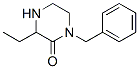 Piperazinone, 3-ethyl-1-(phenylmethyl)- (9CI) CAS#: 674283-98-8