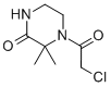 Piperazinone, 4-(chloroacetyl)-3,3-dimethyl- (9CI) CAS#: 626223-67-4
