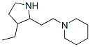 Piperidine, 1-[2-(3-ethyl-2-pyrrolidinyl)ethyl]- (9CI) CAS#: 524918-19-2