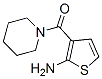 Piperidine, 1-[(2-amino-3-thienyl)carbonyl]- (9CI) CAS#: 590351-58-9