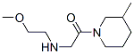 Piperidine, 1-[[(2-methoxyethyl)amino]acetyl]-3-methyl- (9CI) CAS#: 606096-22-4