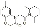 Piperidine, 1-[(2,3-dihydro-6-methyl-3-oxo-4H-1,4-benzoxazin-4-yl)acetyl]-2,6-dimethyl- (9CI) CAS#: 606119-48-6