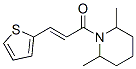 Piperidine, 2,6-dimethyl-1-[1-oxo-3-(2-thienyl)-2-propenyl]- (9CI) CAS#: 573993-62-1