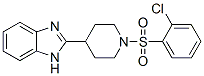 Piperidine, 4-(1H-benzimidazol-2-yl)-1-[(2-chlorophenyl)sulfonyl]- (9CI) CAS#: 606082-07-9