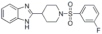 Piperidine, 4-(1H-benzimidazol-2-yl)-1-[(3-fluorophenyl)sulfonyl]- (9CI) CAS#: 606082-04-6