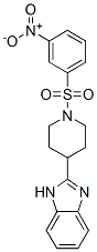 Piperidine, 4-(1H-benzimidazol-2-yl)-1-[(3-nitrophenyl)sulfonyl]- (9CI) CAS#: 606081-98-5