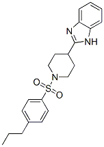 Piperidine, 4-(1H-benzimidazol-2-yl)-1-[(4-propylphenyl)sulfonyl]- (9CI) CAS#: 606083-55-0
