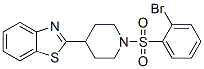 Piperidine, 4-(2-benzothiazolyl)-1-[(2-bromophenyl)sulfonyl]- (9CI) CAS#: 606083-58-3