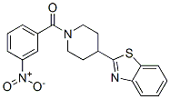 Piperidine, 4-(2-benzothiazolyl)-1-(3-nitrobenzoyl)- (9CI) CAS#: 605628-04-4
