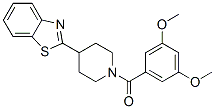 Piperidine, 4-(2-benzothiazolyl)-1-(3,5-dimethoxybenzoyl)- (9CI) CAS#: 605627-99-4