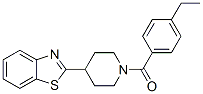 Piperidine, 4-(2-benzothiazolyl)-1-(4-ethylbenzoyl)- (9CI) CAS#: 606083-62-9