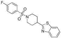 Piperidine, 4-(2-benzothiazolyl)-1-[(4-fluorophenyl)sulfonyl]- (9CI) CAS#: 605628-16-8