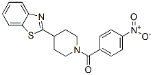 Piperidine, 4-(2-benzothiazolyl)-1-(4-nitrobenzoyl)- (9CI) CAS#: 605628-06-6