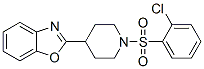 Piperidine, 4-(2-benzoxazolyl)-1-[(2-chlorophenyl)sulfonyl]- (9CI) CAS#: 606082-09-1