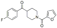 Piperidine, 4-(4-fluorobenzoyl)-1-(2-furanylcarbonyl)- (9CI) CAS#: 606086-10-6